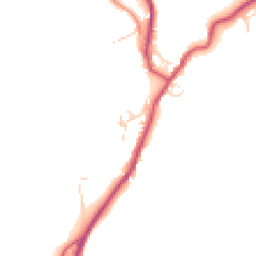 Daytime road noise heatmap for S32 2JE