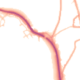 Daytime road noise heatmap for S32 3WU