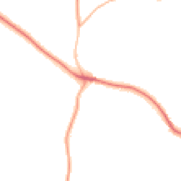 Night-time road noise heatmap for S32 3WY