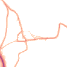 Daytime road noise heatmap for S32 3YG
