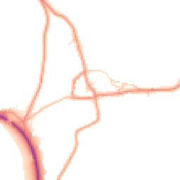 Daytime road noise heatmap for S32 3YJ
