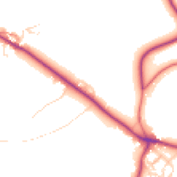 Daytime road noise heatmap for S32 4TQ