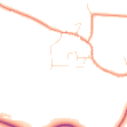 Daytime road noise heatmap for S32 5QL