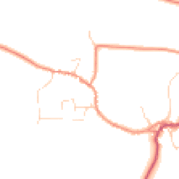 Daytime road noise heatmap for S32 5QQ