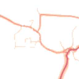 Daytime road noise heatmap for S32 5RW