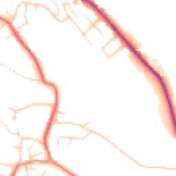 Daytime road noise heatmap for S35 0AD