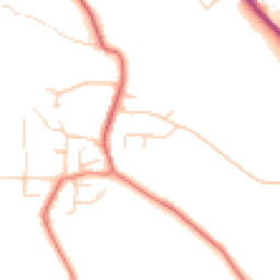 Daytime road noise heatmap for S35 0AG