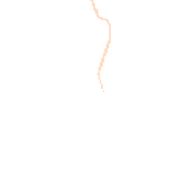 Night-time road noise heatmap for S35 0AN