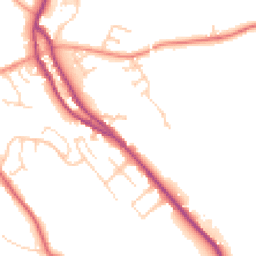 Daytime road noise heatmap for S35 0BG