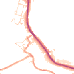 Daytime road noise heatmap for S35 0DN