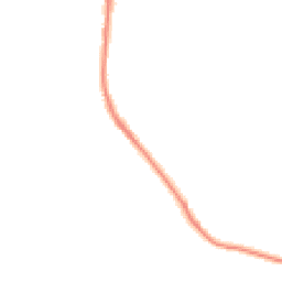 Night-time road noise heatmap for S35 0DN