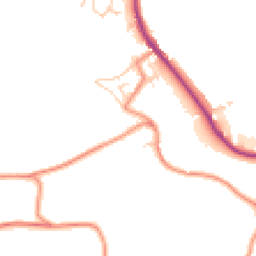 Daytime road noise heatmap for S35 0DS