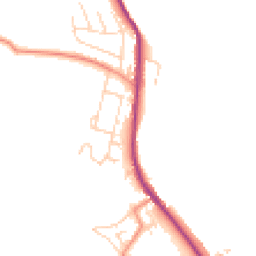 Daytime road noise heatmap for S35 0EZ