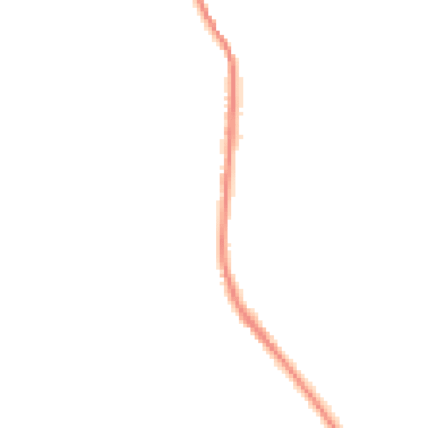 Night-time road noise heatmap for S35 0EZ