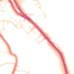 Daytime road noise heatmap for S35 0FD