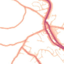 Daytime road noise heatmap for S35 0FQ