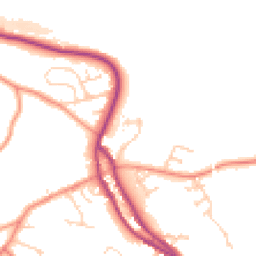 Daytime road noise heatmap for S35 0GG