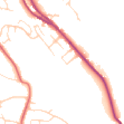 Daytime road noise heatmap for S35 0GU
