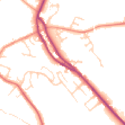 Daytime road noise heatmap for S35 0GY