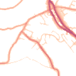 Daytime road noise heatmap for S35 0JD