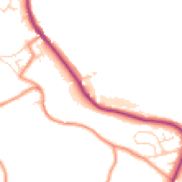 Daytime road noise heatmap for S35 0LB