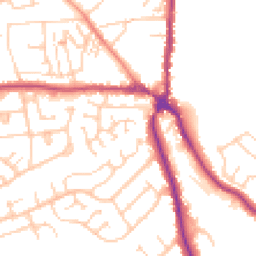 Daytime road noise heatmap for S35 1AN