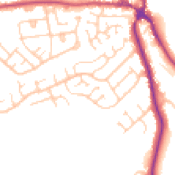 Daytime road noise heatmap for S35 1QG