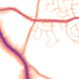 Daytime road noise heatmap for S35 1RF