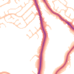 Daytime road noise heatmap for S35 1RH