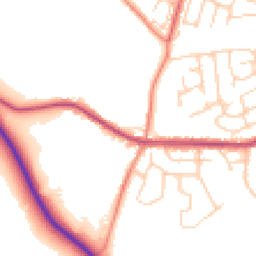 Daytime road noise heatmap for S35 1ST
