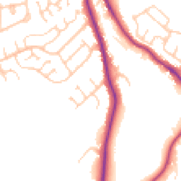 Daytime road noise heatmap for S35 1SZ