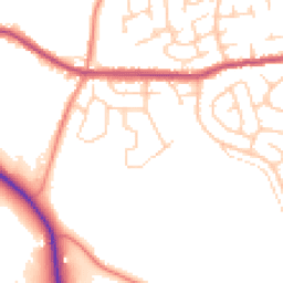 Daytime road noise heatmap for S35 1UR