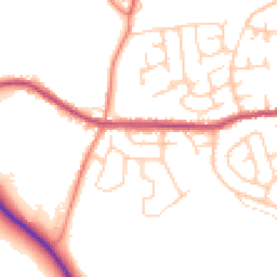 Daytime road noise heatmap for S35 1WF