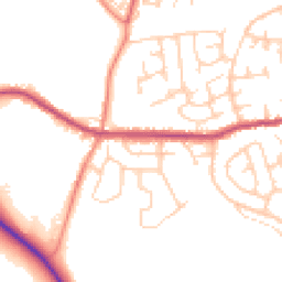 Daytime road noise heatmap for S35 1WG