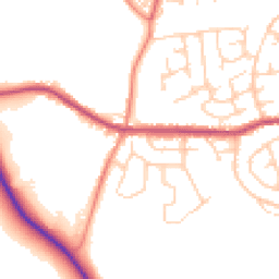 Daytime road noise heatmap for S35 1XA