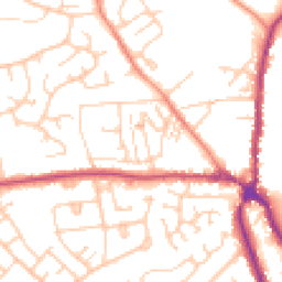 Daytime road noise heatmap for S35 2TN