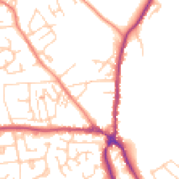 Daytime road noise heatmap for S35 2XL
