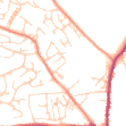 Daytime road noise heatmap for S35 2YR