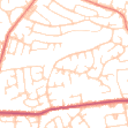 Daytime road noise heatmap for S35 2ZH