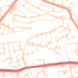 Daytime road noise heatmap for S35 2ZJ