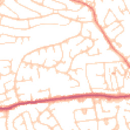 Daytime road noise heatmap for S35 2ZU
