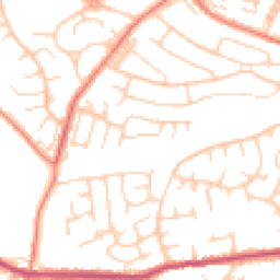 Daytime road noise heatmap for S35 3FH