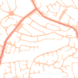 Daytime road noise heatmap for S35 3GE