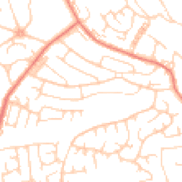 Daytime road noise heatmap for S35 3GY