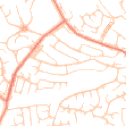 Daytime road noise heatmap for S35 3LL
