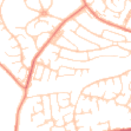 Daytime road noise heatmap for S35 3PA