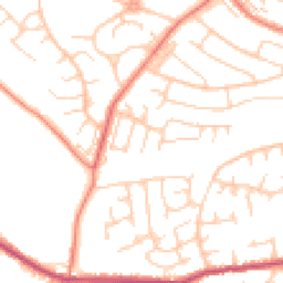 Daytime road noise heatmap for S35 3PG