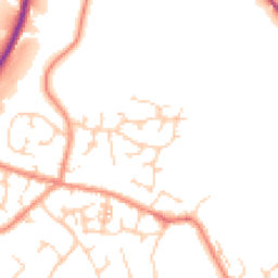 Daytime road noise heatmap for S35 4DE