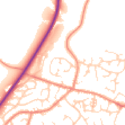 Daytime road noise heatmap for S35 4DW