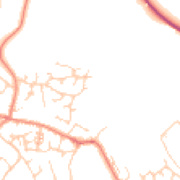 Daytime road noise heatmap for S35 4DX